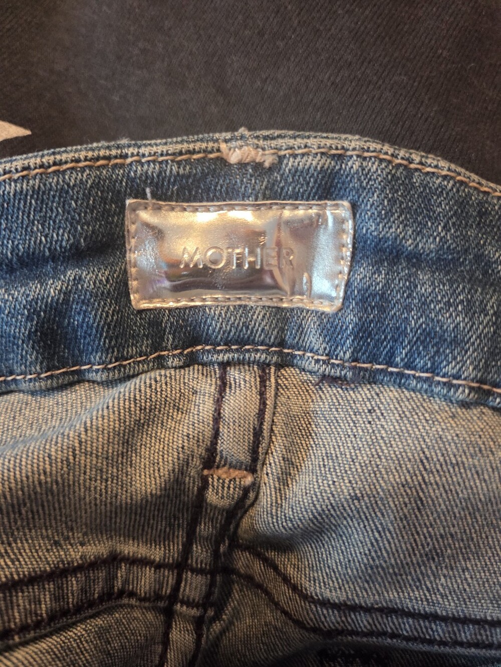 Mint condition!! Mother The Looker Jeans in Graffiti Girl SZ 28 - Picture 10 of 14